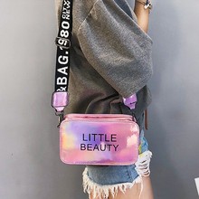 Kisstyle Laser Crossbody Bags Summer Women Purse Phone Bags Handbag Fashion Women Messenger Shoulder Beach Bag Casual Travel Bag 2024 - buy cheap