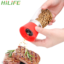 HILIFE-tarro de condimentos para especias, sal y pimienta, vinagrera de cocina Manual, molino de pimienta 2024 - compra barato