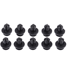 10pcs 10mm Plastic Rivets Bumper Fender Clips Push Fit Plastic Bumper Side Skirt Grill Rivet Fastener Clip For Honda 2024 - buy cheap