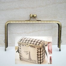 Fall In Love Coin Purse Powder Box 15*8 Cm Square Long Leg Metal Purse Frame Kiss Clasp DIY Accessories 2pcs/lot Obag Handle 2024 - buy cheap