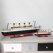 Titanic-modelos de velero de madera, artículos de mobiliario, barco creativo náutico, decoración del hogar, regalos, artesanías, decoración, recuerdo 2024 - compra barato