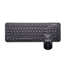 Sunrose T85 2,4 ГГц комбинированная 104 клавиши беспроводная клавиатура и мышь набор для домашнего офиса компьютерная игра клавиатура и мышь комбо 2024 - купить недорого