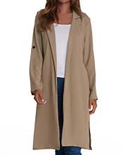 2020 ZANZEA Women Coats Spring Autumn Solid Full Sleeve Outerwear Long Trench Coat Casual Loose Coat Cardigan Overcoat 2024 - buy cheap