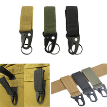 bushcraft attach belt clip kit clasp outdoor hike camp Carabiner strap Quickdraw tactical travel bag molle webbing backpack 2024 - buy cheap