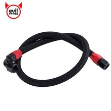 evil energy AN10 Braided Oil Fuel Hose Line Kits 1.2Meter Hose Line With Installed 0 90 Degree Swivel Hose End Fitting 2024 - buy cheap