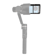 Adaptador de placa de montagem, suporte estabilizador gimbal para gopro yi sjcam, zhiyun smooth 4 feiyu para câmera de ação esportiva 2024 - compre barato