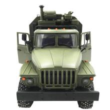 Ural 1:16 seis-drive militar cartão de comando veículo de comunicação em escala total simulação de controle remoto escalada modelo de carro rc 2024 - compre barato