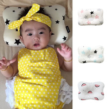 2019 Toddler Baby Infant Newborn Sleep Positioner Support Pillow Cushion Prevent Flat Head Baby pillows Soft 2024 - buy cheap