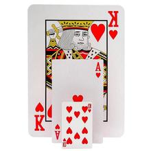 Экстра большие игральные карты большие карты огромный большой А4 покер четыре девять раз покер Смешные вечерние карты покер настольные игры 2024 - купить недорого