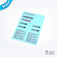 LESU 1/14 DIY Tamiya Hion700 Metal Decals Sticker Tractor Dumper Car Truck Model TH08077 2024 - buy cheap