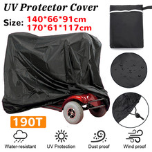 Mobility Scooter Storage Waterproof Cover 190T Nylon Cloth UV Protector Cover 140x66x91/170x61x117cm 2024 - buy cheap