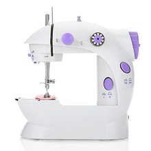 Eu Plug Mini Electric Handheld Sewing Machine Dual Speed Adjustment With Light Foot AC220V Double Threads Pedal Sewing Machine 2024 - buy cheap
