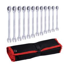 12pc The Key Ratchet Spanners Combination Wrenches Set Of Auto Repair Hand Tool For Cars Kit D6105 2024 - buy cheap