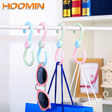 HOOMIN Clothes Hook Rack Storage Holders Organizer Kitchen Hanging Hanger Plastic Clasp 3pcs/lot S Shaped Hooks Home Accessories 2024 - buy cheap