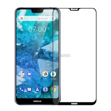 3D Front Tempered Glass For Nokia 7.1 Full Cover Guard 9H Protective film Screen Protector For Nokia 7.1 Protection 2024 - buy cheap