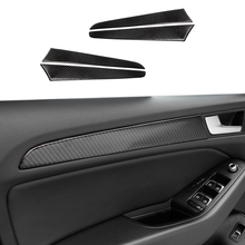 4pcs Carbon Fiber Interior Window Door Panel Trim Cover For Audi Q5 2009 2010 2011 2012 2013 2014 2015 2016 2024 - buy cheap