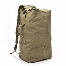 Outdoor Large Capacity Men Women Rucksack Travel Military Tactical Climbing Backpack Army Canvas Bucket Shoulder Sports Male Bag 2024 - buy cheap