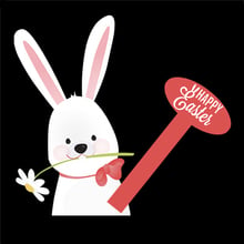 Cartoon Easter Bunny Wiper Decal Tag Car Waving Rear Windshield Decal Sticker Wagging Wiper Sticker Car Accessories 2024 - buy cheap