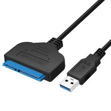 USB 3.0 To 2.5" SATA III Cable 22 Pin Hard Drive Adapter Cable UASP-SATA To USB3.0 Converter Up To 6 Gbps For External SSD HDD 2024 - buy cheap