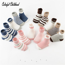 5 Pair/lot Baby Boy Stripes Socks Soft Cotton Infant Socks toddler baby girls ankle Socks For infant newborn calcetines bebe 2024 - buy cheap