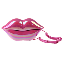 Vivid Marilyn Monroe Amaranth Glossy Sexy Lips Kiss Corded Telephone Phone 2024 - buy cheap
