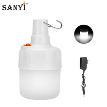 14 LEDs Camping Light Bulb Working Lamp Rechargeable With Built in Battery Hook Lantern for Outdoor Camping Tent Night Fishing 2024 - buy cheap