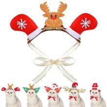 Diadema decorativa navideña para perros de compañía y gatos, varias formas, accesorios opcionales para el pelo 2024 - compra barato
