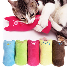 Travesseiro de dentes interativo divertido, brinquedo para animais de estimação gato erva de gato 2024 - compre barato