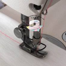 Piezas de máquina de coser, prensatelas de acero completo, prensatelas para máquina de coser Industrial con cable protector para dedos, 4 Uds. 2023 - compra barato