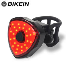 BIKEIN MTB COB LED задний фонарь безопасности Велоспорт задний свет дорожный горный велосипед USB Перезаряжаемый свет задние фары велосипеда аксессуары 2024 - купить недорого