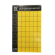 Магнитный коврик Bakeey 145x90 мм для винтов, Универсальный Коврик для разборки карт памяти желтого цвета, инструменты для ремонта 2024 - купить недорого