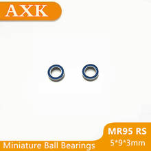 2019 Special Offer Mr95rs Bearing Abec-3 (50pcs) 5*9*3 Mm Miniature Mr95-2rs Ball Bearings Rs Mr95 2rs With Blue Sealed L-950dd 2024 - buy cheap