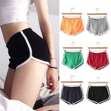 Women Shorts Casual Running Sports Shorts Jogging Waistband Summer Elastic Waist Cotton Short Skinny Ladies Black Shorts 2024 - buy cheap