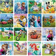 Disney Frozen Микки и Минни Маус головоломка обучения интересные деревянные игрушки для детей подарок для детей Brinquedos 2024 - купить недорого
