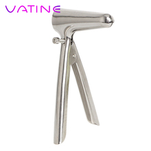 VATINE Anal Vaginal Dilator Stainless Steel Butt Plug Anal Expansion Expander Anus Speculum Sex Toys for Women Men Adult Product 2024 - buy cheap