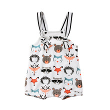 Newborn Infant Toddler Baby Boys Girls Romper Sleeveless Summer Animal Cute Cotton Jumpsuit Clothes Boy Girl Clothing Outfits 2024 - buy cheap