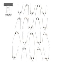 Tooyym válvula de resíduos de tubo, 20 peças válvula de mola chave de água molas peças de reposição para amantes de baritone de trombeta 2024 - compre barato