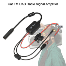 Universal Car FM DAB Radio Signal Amplifier Antenna Signal Booster 88-108MHz 170-240MHz For DAB Digital Radio Enhancement 2024 - buy cheap