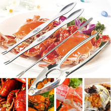 4Pcs Seafood Tool Set Crab Shrimp Fruit Pliers Fork Spoon Set Nut Walnut Lobster Crab Cracker Tools Kitchen Accessories 2024 - buy cheap