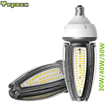 Topoch High Bay Light Bulb LED 30W 40W 50W 120LM/W E27 E40 Base UL CE Listed HID CFL Replacement 100-277V for Warehouse 2024 - buy cheap
