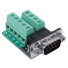 Conector adaptador macho de serie a Terminal, módulo de Terminal de señales RS232 DB9 2024 - compra barato