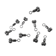 10pcs/set Fishing Swivels Cross-line Swivels Line Lures Connector Rig Rings Fishing Tools Accessories 2024 - buy cheap