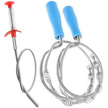 Promotion! 3 Pack Drain Snake Hair Catcher Clog Remover, Metal Drain Relief Auger Cleaning Tool for Bath Tubs, Sink, Toilet, 2024 - buy cheap