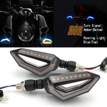 Luz LED Universal para motocicleta, señal de giro, para Chopper, Cruiser, Bobber, Cafe, Racer, clignotant, CBR, CRF y YZF 2024 - compra barato