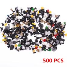 500pcs Car Door Trim Panel Clip Fasteners Auto Bumper Rivet Fastener Clip Assortments Kit Push Engine Cover Fender Fastener Clip 2024 - buy cheap