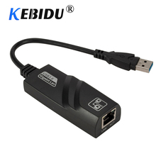 Новый сетевой адаптер USB 3,0 к RJ45 Gigabit Ethernet RJ45 LAN (10/100/1000) Мбит/с, сетевая карта Ethernet для ПК, ноутбука 2024 - купить недорого