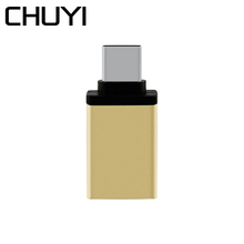 CHUYI Type-C Male to USB 3.0 Female Converter USB C 3.1 OTG Hub Adapter For Macbook PC Accessories 2024 - buy cheap