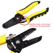 Multifunctional 0.6-2.6mm Wire Cable Stripper Cutting Stripping Hand Tool Pliers 10-22 AWG 2024 - buy cheap