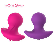 Silicone vibratório anal plug wearable vagina bola vibradores anais clitoral g ponto estimuladores kegel vibrador brinquedos sexuais para mulher 2024 - compre barato