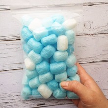 72g 400pcs artificial Slime Supplies DIY Toy Foam Silkworm Cocoon Slime Accessories Filler Decoration Gift Toys for Kids Adults 2024 - buy cheap